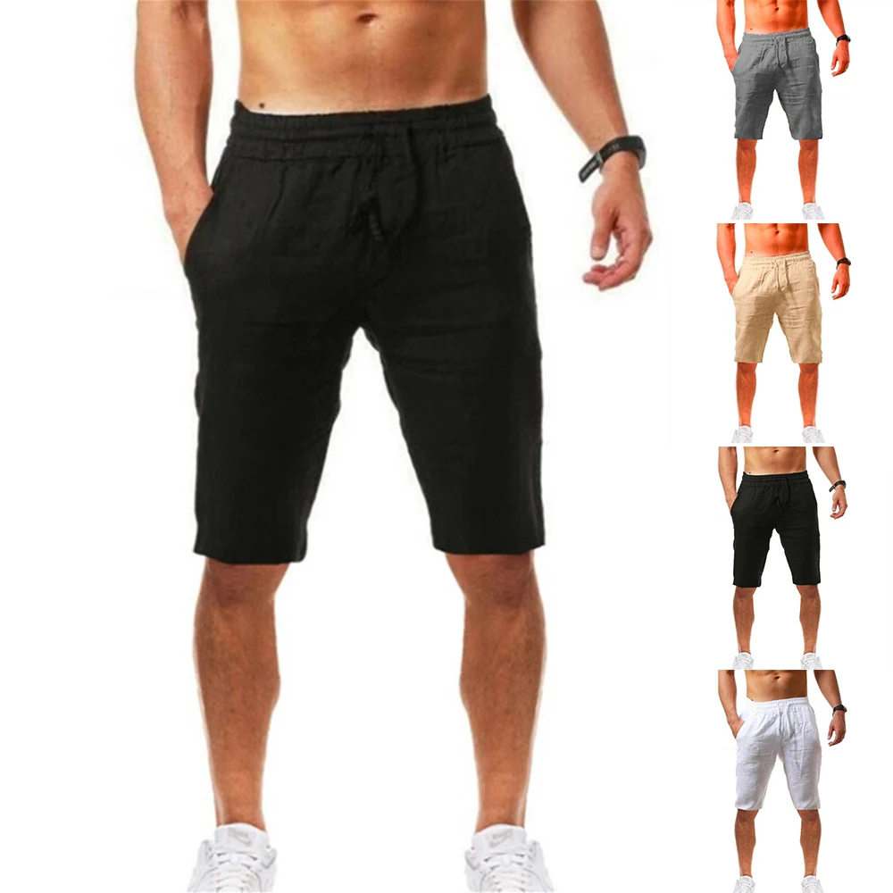 Men's Bike Shorts Men Cotton Linen Shorts Summer Breathable Solid Color Five Pants Sweatpants Cycling Set Men's Sports Shorts
Men's Bike Shorts Men Cotton Linen Shorts Summer Breathable Solid Color Five Pants Sweatpants Cycling Set Men's Sports Shorts