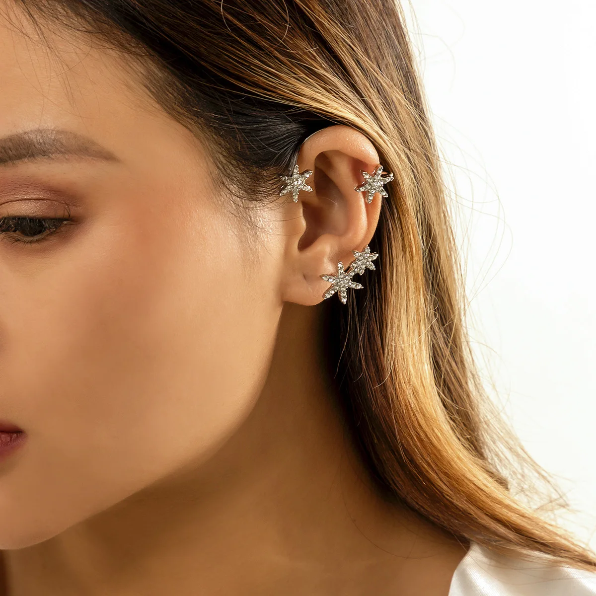 Jewelry For Women Stars Earing Cuff Geometric Zircon Ear Clip Earrings Set For Women Luxury Cuff Trend Jewelry Party Earrings
Jewelry For Women Stars Earing Cuff Geometric Zircon Ear Clip Earrings Set For Women Luxury Cuff Trend Jewelry Party Earrings
