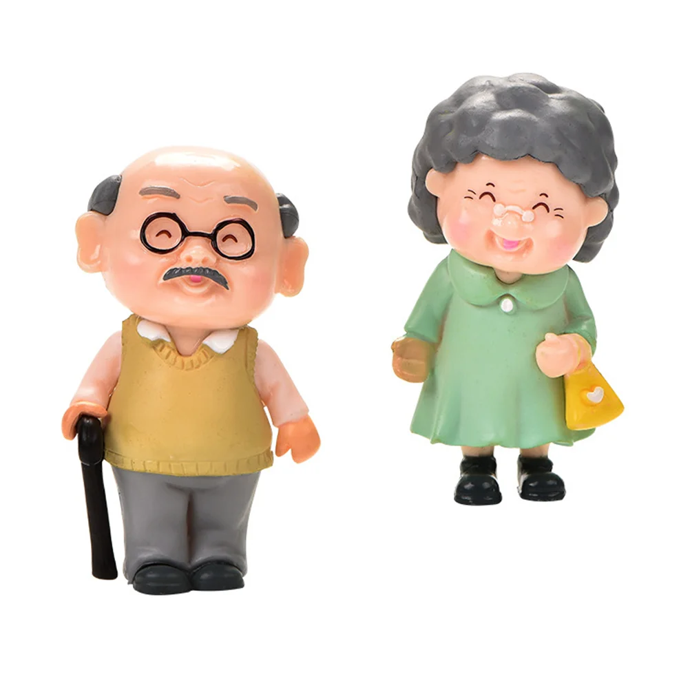 2pcs Elderly Couple Statues Elderly Couple Figurines Adornment Cake Ornaments Toppers
2pcs Elderly Couple Statues Elderly Couple Figurines Adornment Cake Ornaments Toppers