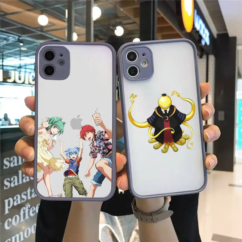 Assassination Classroom Phone Case For iPhone 12 11 Mini Pro XR XS Max 7 8 Plus X Matte transparent Gray Cover
Assassination Classroom Phone Case For iPhone 12 11 Mini Pro XR XS Max 7 8 Plus X Matte transparent Gray Cover