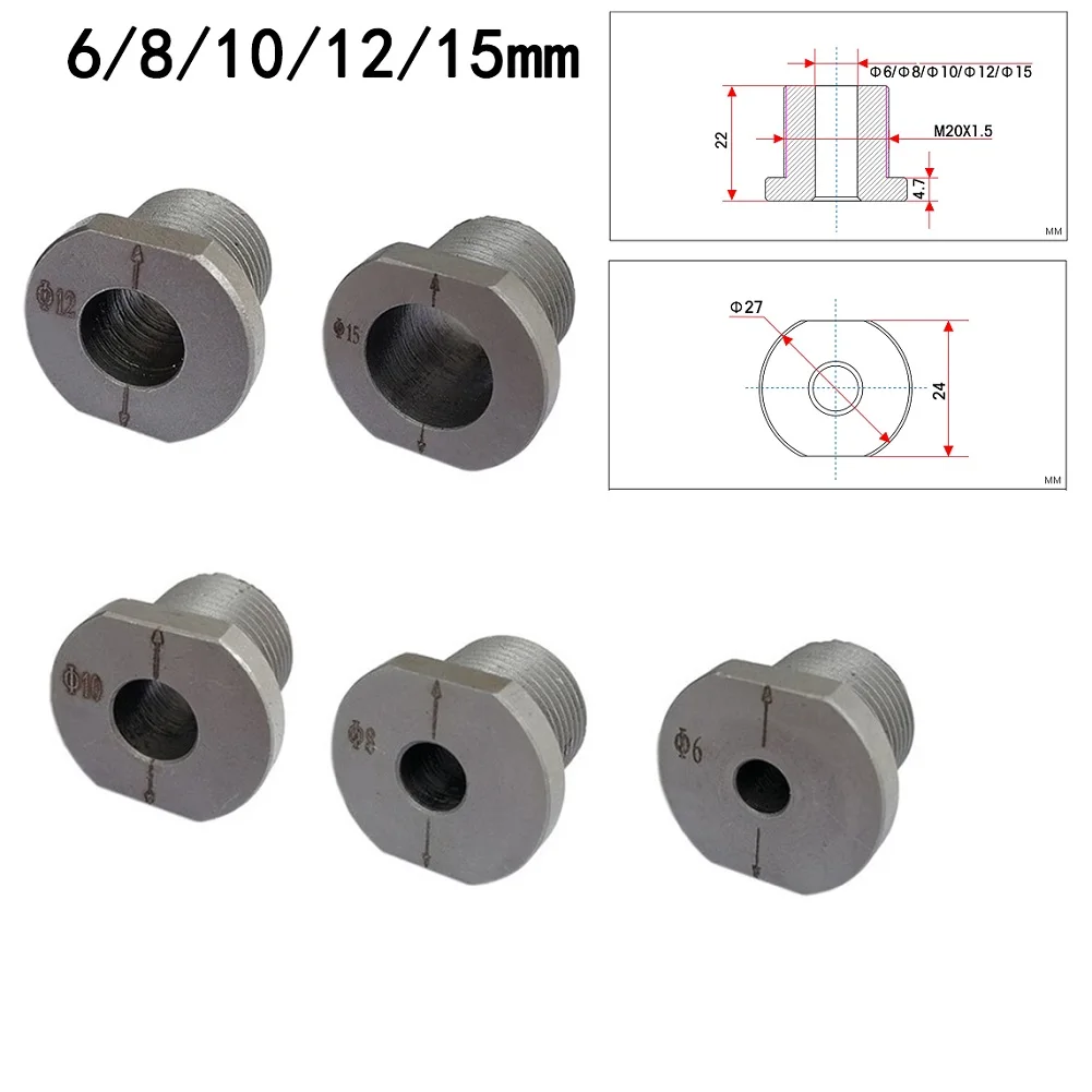 3 In 1 Hole Punch Accessory Metal Drill Sleeve 6-15mm Doweling Jig Drill Bushing Woodworking Tools Furadeira Herramientas Brocas
3 In 1 Hole Punch Accessory Metal Drill Sleeve 6-15mm Doweling Jig Drill Bushing Woodworking Tools Furadeira Herramientas Brocas
