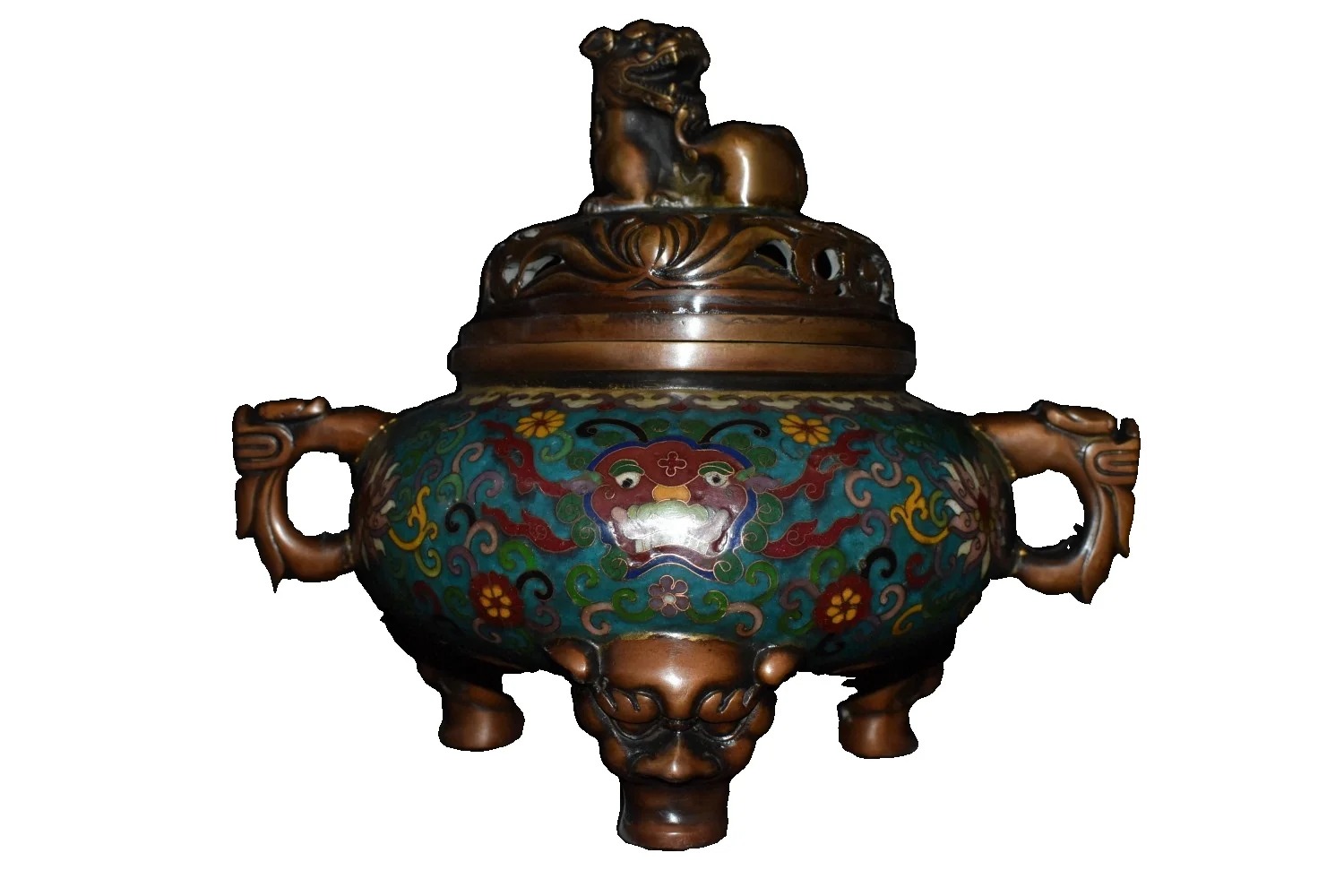 LAOJUNLU Old Collection Cloisonne Incense Burner Chinese Traditional Style Antiques Fine Art Gifts Crafts
LAOJUNLU Old Collection Cloisonne Incense Burner Chinese Traditional Style Antiques Fine Art Gifts Crafts