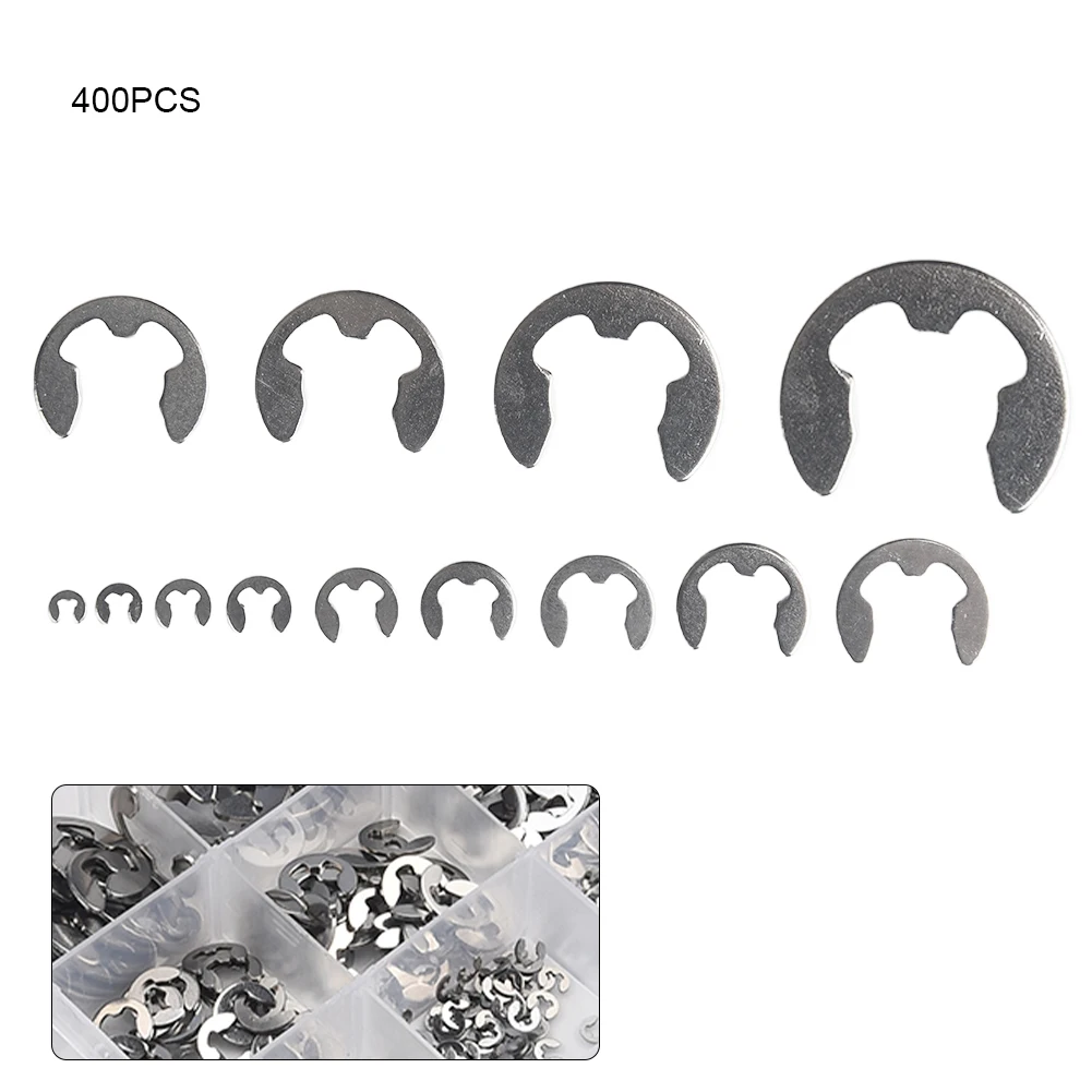 400 Pieces Stainless Steel E Clip Outer Fixing Ring Screw Ferameta Parafuso Tornillos Kit Ferramentas Accsesories Madera
400 Pieces Stainless Steel E Clip Outer Fixing Ring Screw Ferameta Parafuso Tornillos Kit Ferramentas Accsesories Madera
