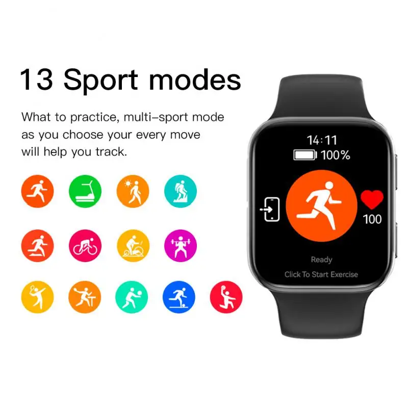 Waterproof Bluetooth5.0 Smart Watch Multifunctional Rate Monitor 1.75 Hd Electronic Wristwatch Sport Fitness Watches
Waterproof Bluetooth5.0 Smart Watch Multifunctional Rate Monitor 1.75 Hd Electronic Wristwatch Sport Fitness Watches