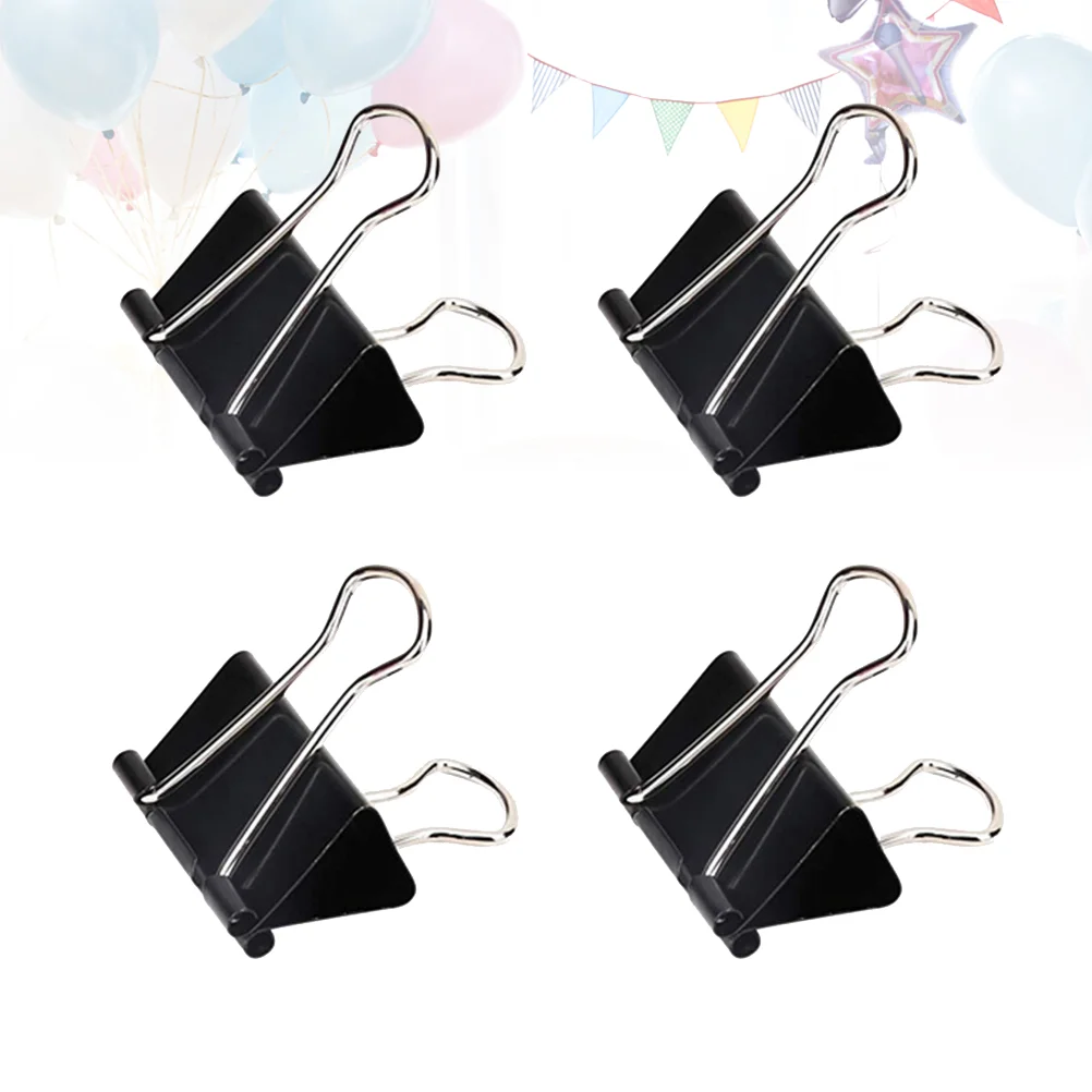 50pcs Binder Clips Dovetail Metal Reusable 32mm Clamp for Office School 
50pcs Binder Clips Dovetail Metal Reusable 32mm Clamp for Office School