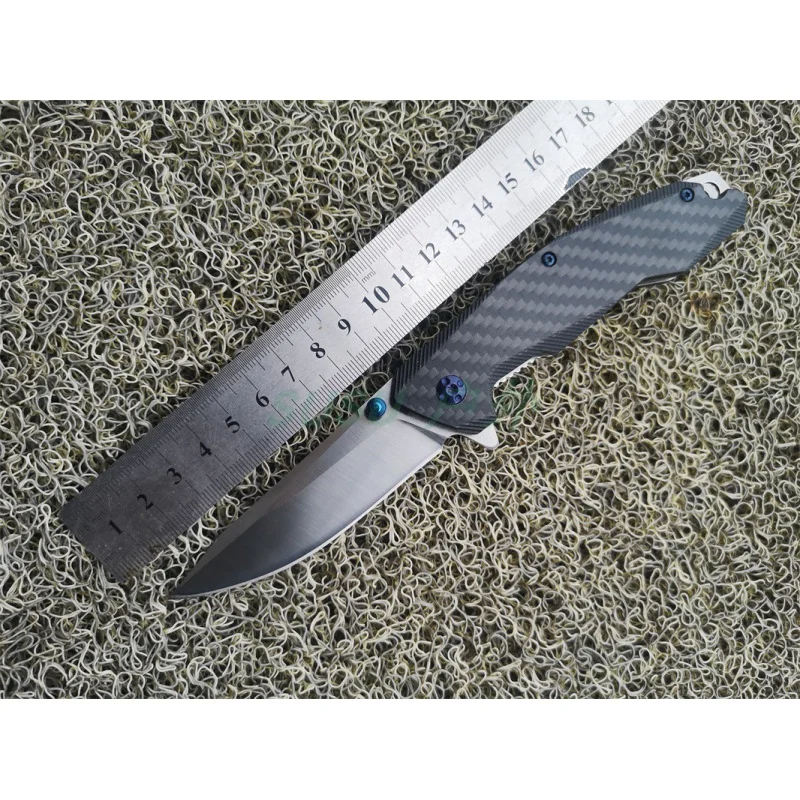 A011 Folding Knife 8cr17mov Steel Blade Carbon Fiber Handle Ball Bearing Quick Opening Outdoor Carry Knife Tool
A011 Folding Knife 8cr17mov Steel Blade Carbon Fiber Handle Ball Bearing Quick Opening Outdoor Carry Knife Tool