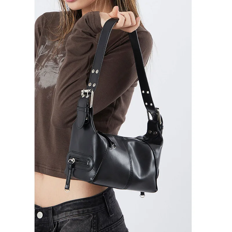 2023 New South Korean Niche Design Cool Drag Female Bag Retro Senior Sense Shoulder Bag Handbag Underarm Bag For Women
2023 New South Korean Niche Design Cool Drag Female Bag Retro Senior Sense Shoulder Bag Handbag Underarm Bag For Women