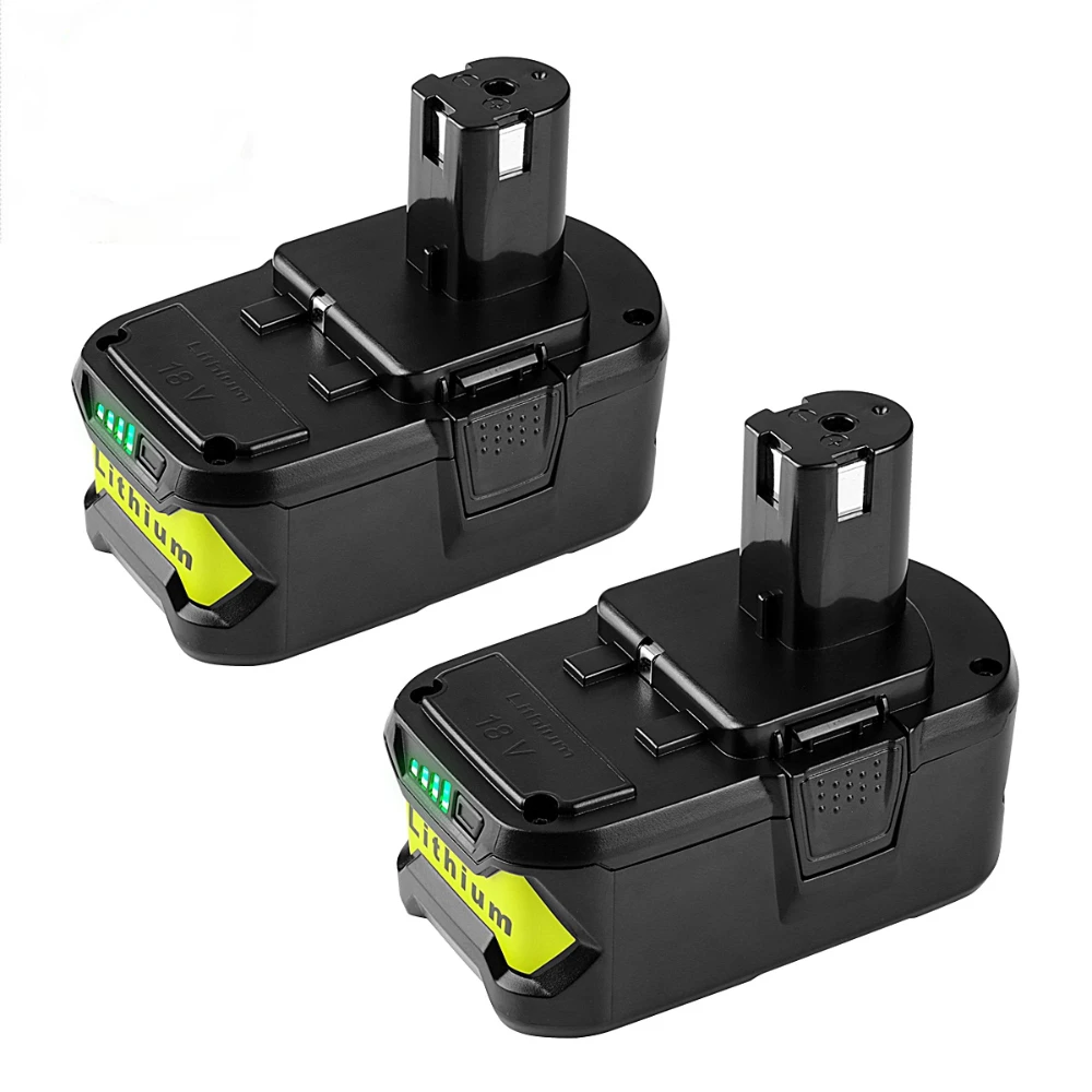 Replacement 18V Battery 18V 3.0Ah P108 P107 P104 P102 one plus + Drill Rechargeable Power Tool Parts Battery
Replacement 18V Battery 18V 3.0Ah P108 P107 P104 P102 one plus + Drill Rechargeable Power Tool Parts Battery