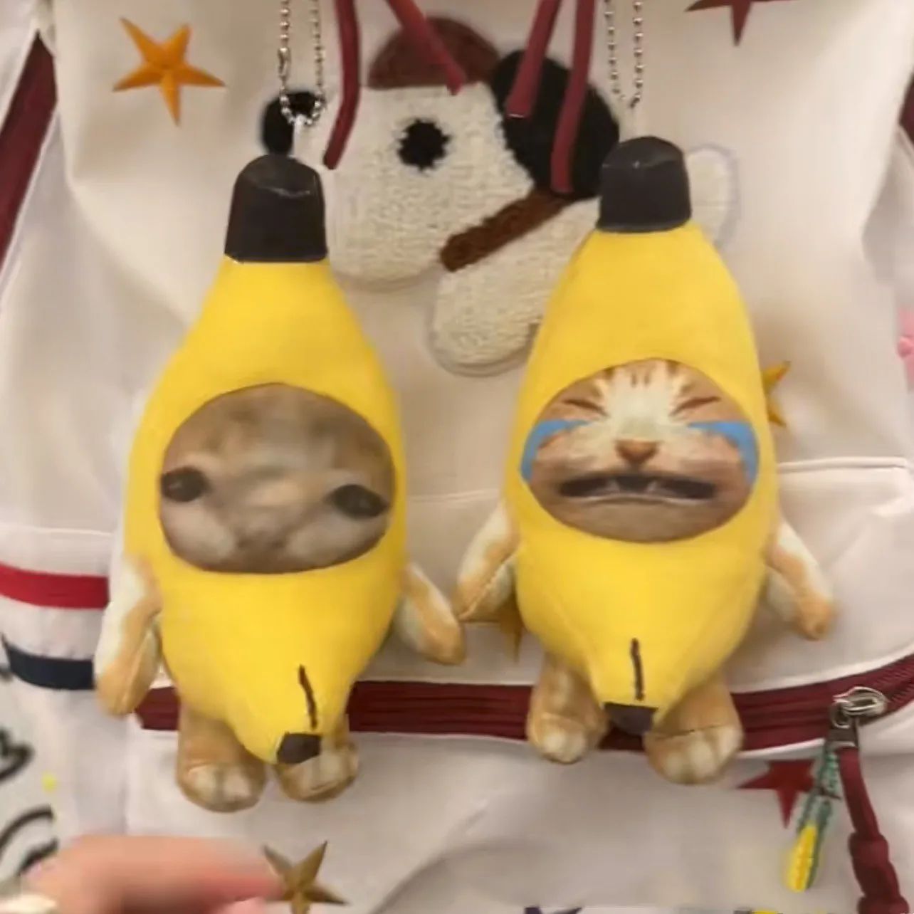 2023 Crying Banana Cat Plush Pendant Cute Banana Cat Doll With Sound Toy Keychain Car Bag Funny Pendant Keyring Gifts
2023 Crying Banana Cat Plush Pendant Cute Banana Cat Doll With Sound Toy Keychain Car Bag Funny Pendant Keyring Gifts