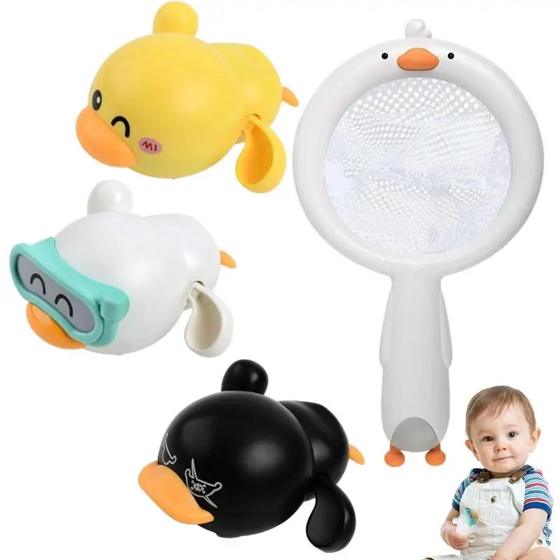 Swimming Duck Toy Baby Water Chain Clockwork Toy Swimming Duckling Windup Duck Bath Toy Floating Water Toy For Boys And Girls
Swimming Duck Toy Baby Water Chain Clockwork Toy Swimming Duckling Windup Duck Bath Toy Floating Water Toy For Boys And Girls