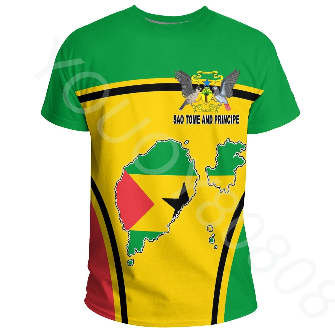 New Sweatshirt Africa Zone Apparel Print Sao Tome and Principe Active Flag Tee Shirt Casual Street Tops for Men and Women
New Sweatshirt Africa Zone Apparel Print Sao Tome and Principe Active Flag Tee Shirt Casual Street Tops for Men and Women