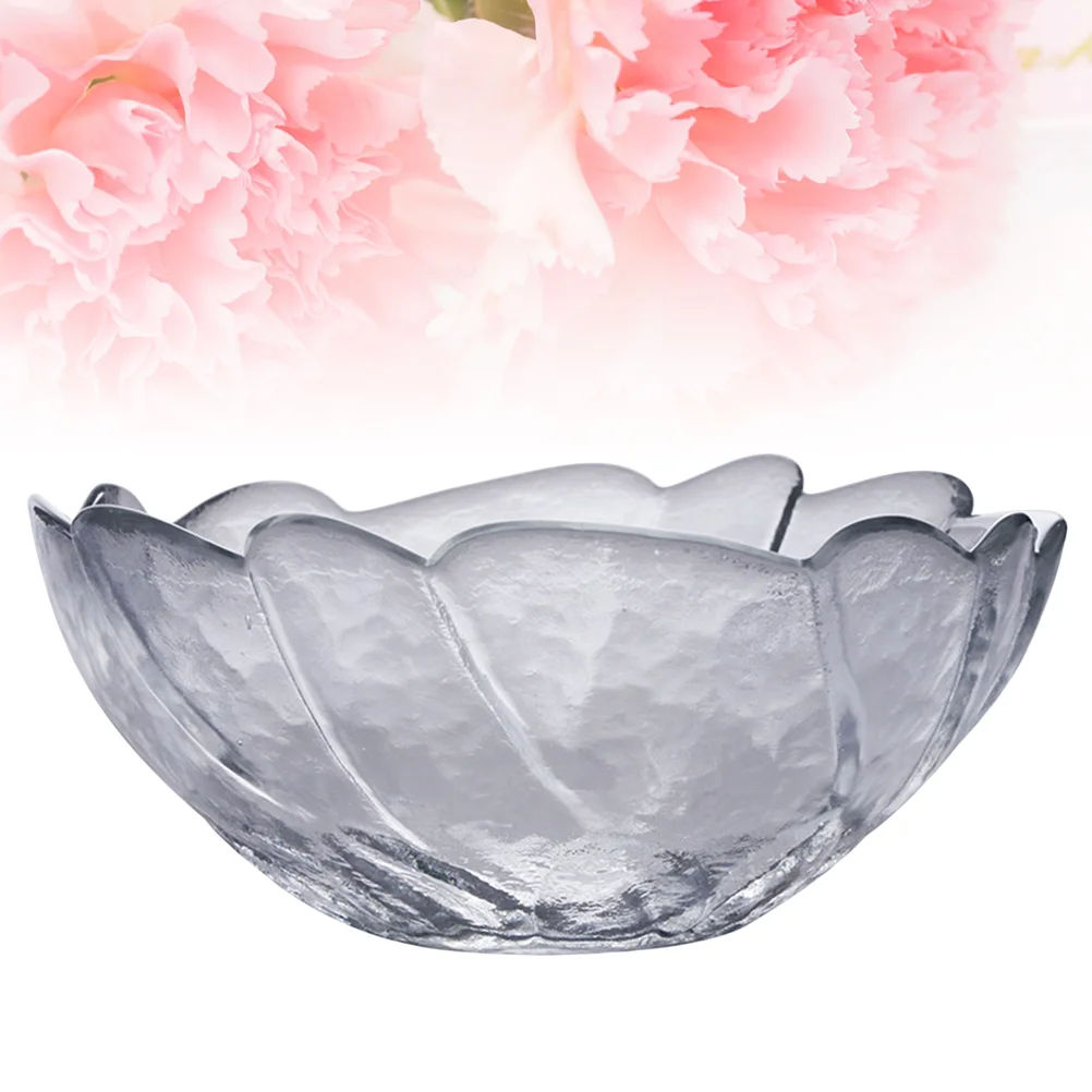 1 Pc Wave Stripe Glass Bowl Transparent Lead-free Candy Bowl Small Rice Bowl Thicken Fruit Storage Bowl (11x4.5cm)
1 Pc Wave Stripe Glass Bowl Transparent Lead-free Candy Bowl Small Rice Bowl Thicken Fruit Storage Bowl (11x4.5cm)
