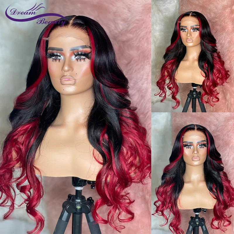 Ombre Red Wavy Lace Front Wig For Women Human Hair Wigs 4x4 Lace Closure Wig Red Highlight 13x6 13x4 Lace Frontal Wig For Women
Ombre Red Wavy Lace Front Wig For Women Human Hair Wigs 4x4 Lace Closure Wig Red Highlight 13x6 13x4 Lace Frontal Wig For Women