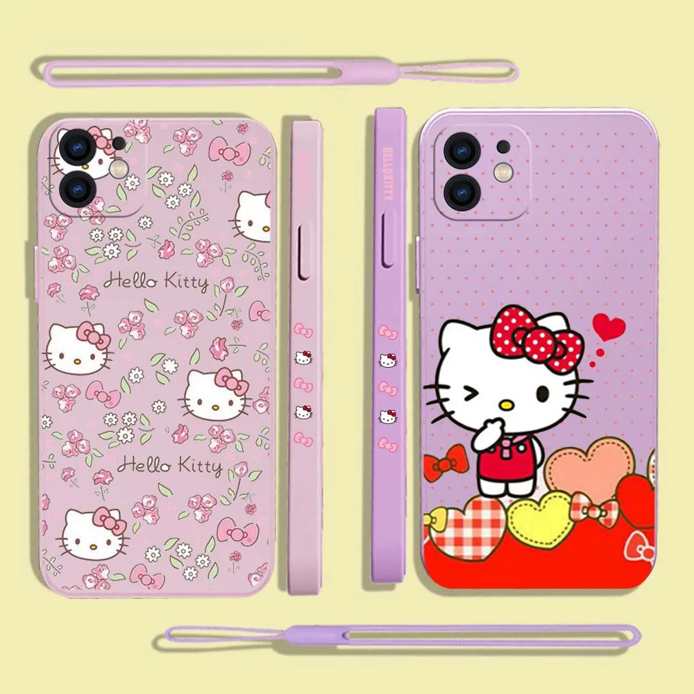 Sanrio Hello Kitty Phone Case For Samsung A81 A53 A50 A12 A22S A52 A52S A51 A72 A71 A32 A22 A20 A30 A21S A11 4G with Hand Strap
Sanrio Hello Kitty Phone Case For Samsung A81 A53 A50 A12 A22S A52 A52S A51 A72 A71 A32 A22 A20 A30 A21S A11 4G with Hand Strap