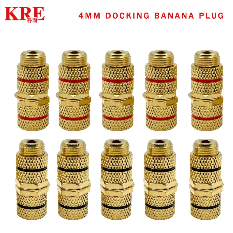 KRE P790 Speaker Audio Cable Docking Plug 4mm Banana Plug Female To Female Extension Socket
KRE P790 Speaker Audio Cable Docking Plug 4mm Banana Plug Female To Female Extension Socket