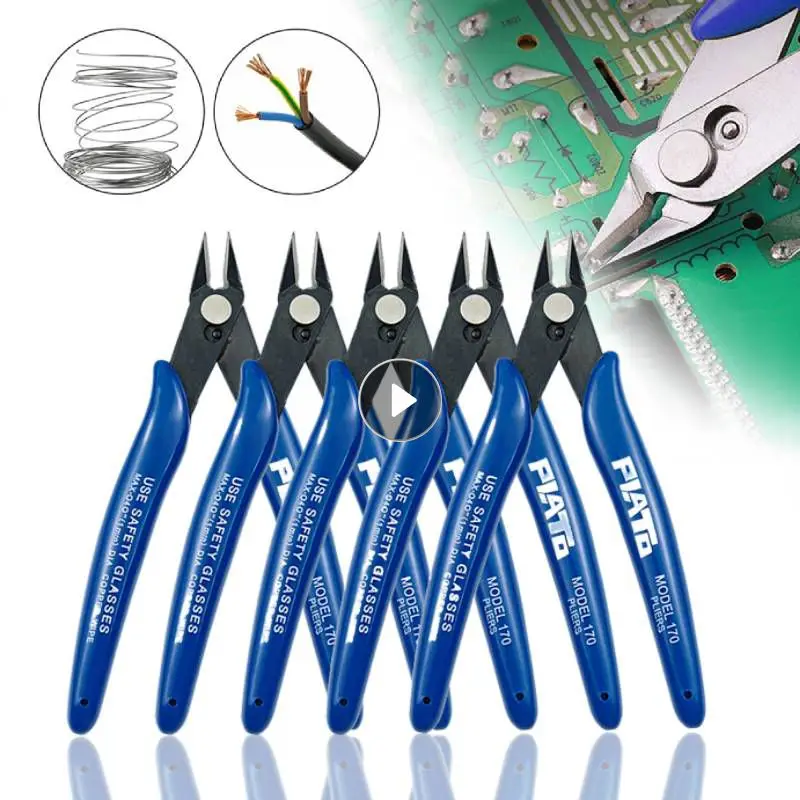Diagonal Pliers Carbon Steel Pliers Electrical Wire Cable Cutters Cutting Side Snips Flush Pliers Nipper Electrician Hand Tools
Diagonal Pliers Carbon Steel Pliers Electrical Wire Cable Cutters Cutting Side Snips Flush Pliers Nipper Electrician Hand Tools