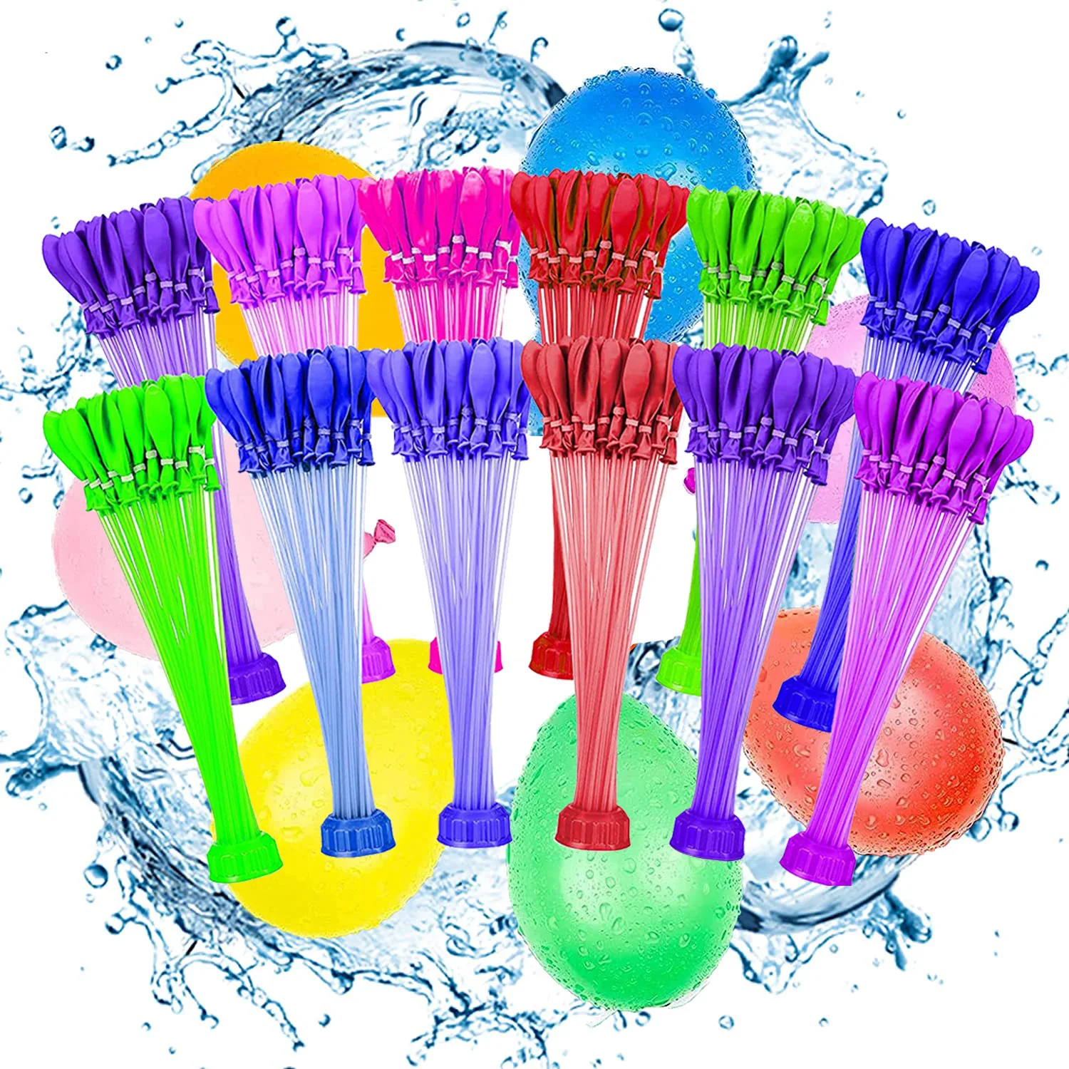 111Pcs Water Bombs Balloon Amazing Filling Magic Balloon Children Water War Game Supplies Kids Summer Outdoor Beach Toy Party
111Pcs Water Bombs Balloon Amazing Filling Magic Balloon Children Water War Game Supplies Kids Summer Outdoor Beach Toy Party