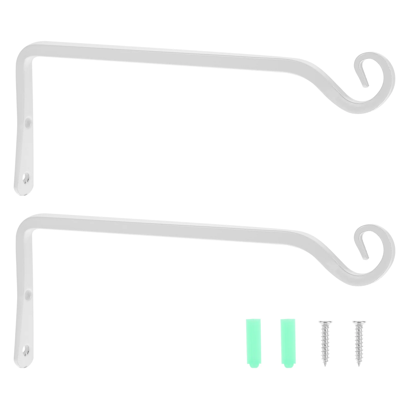 2Pcs Hanging Plant Bracket Hanging Garden Hook Practical Bird Feeder Outdoor Hooks
2Pcs Hanging Plant Bracket Hanging Garden Hook Practical Bird Feeder Outdoor Hooks