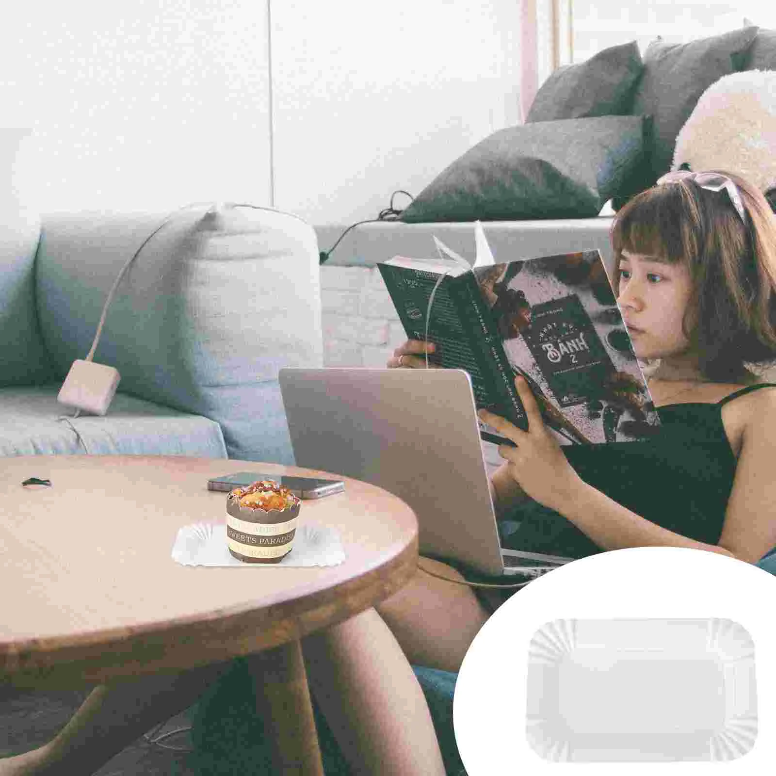 100 PCS Paper Plate Cake Birthday Dinnerware Trays Party Dessert Serving Foam Tableware
100 PCS Paper Plate Cake Birthday Dinnerware Trays Party Dessert Serving Foam Tableware