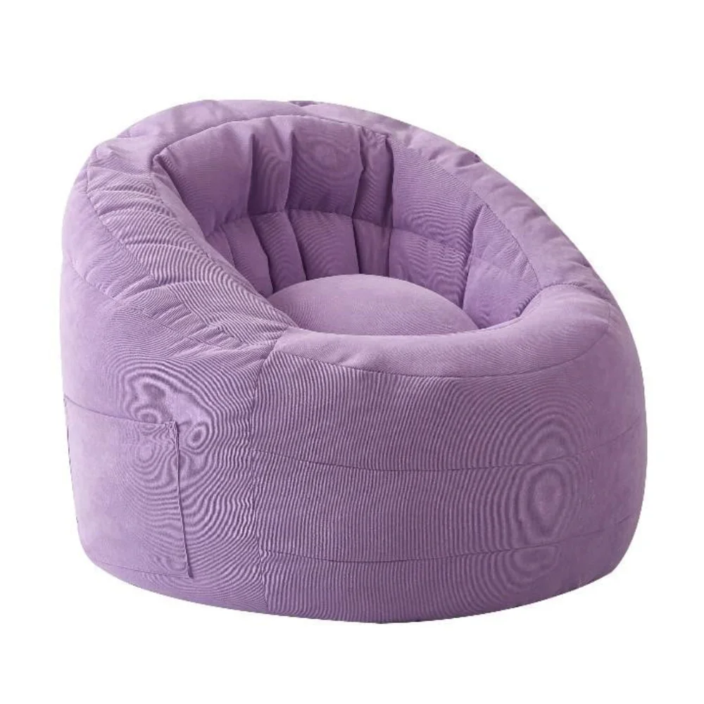 Plush Corduroy Bean Bag Chair with Pocket, Purple, Sedentary Comfort, Interior Home, Modern Aesthetic, Bedroom, Living Room
Plush Corduroy Bean Bag Chair with Pocket, Purple, Sedentary Comfort, Interior Home, Modern Aesthetic, Bedroom, Living Room