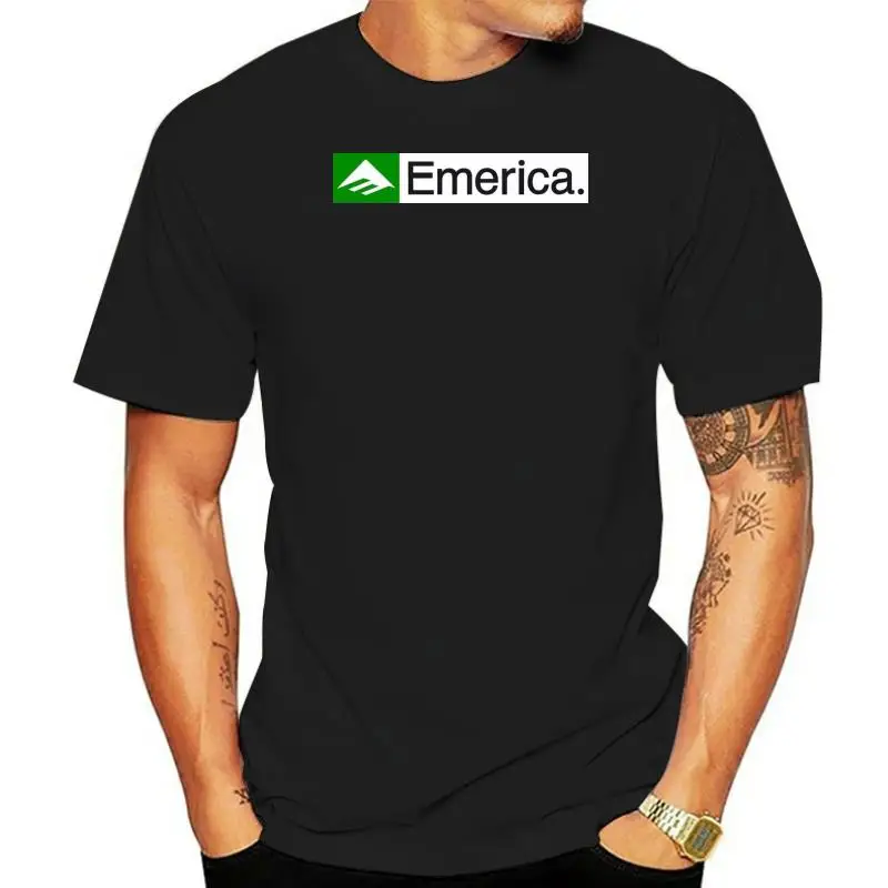 Футболка Emerica с логотипом скейтборда, черная, серая, белая, Мужская футболка, размеры от S до 3XL, крутая Повседневная футболка, Мужская модная ...
Футболка Emerica с логотипом скейтборда, черная, серая, белая, Мужская футболка, размеры от S до 3XL, крутая Повседневная футболка, Мужская модная ...