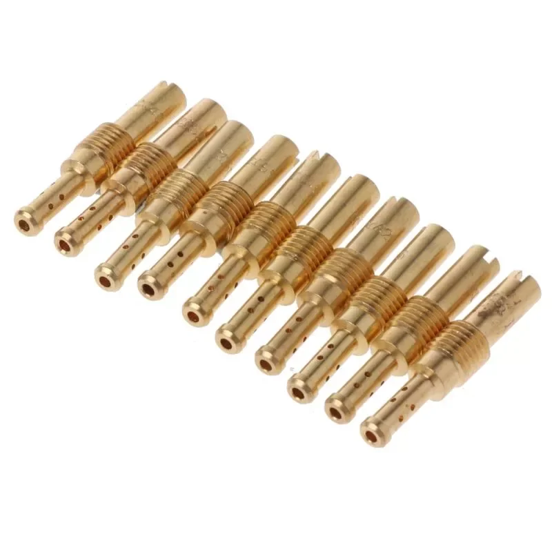 10pcs Carburetor Slow Jets Jet Kit For PWK OKO CVK Mikuni KOSO Motorcycle Carburetor Vice Injectors Nozzle #32-55
10pcs Carburetor Slow Jets Jet Kit For PWK OKO CVK Mikuni KOSO Motorcycle Carburetor Vice Injectors Nozzle #32-55