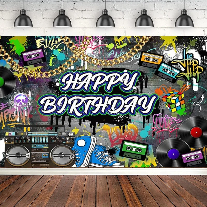 80's 90's Graffiti Banner Retro Gold Chain Photography Backdrop Hip Pop Birthday Party Decor Background Photo Booth Poster
80's 90's Graffiti Banner Retro Gold Chain Photography Backdrop Hip Pop Birthday Party Decor Background Photo Booth Poster