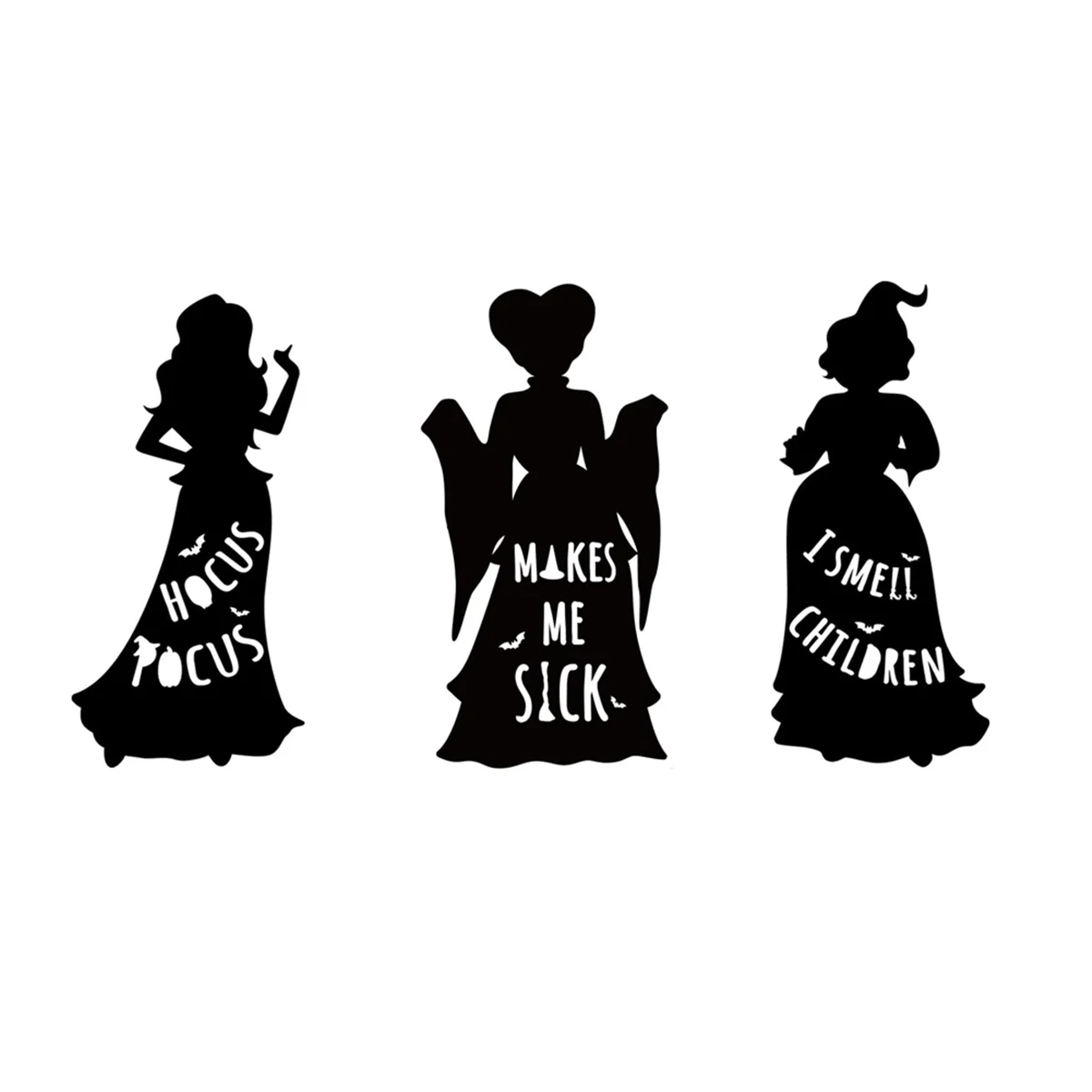 3Pcs Witch Halloween Decorations Outdoor Large Black Witches, Halloween Silhouette Yard Signs with Stakes
3Pcs Witch Halloween Decorations Outdoor Large Black Witches, Halloween Silhouette Yard Signs with Stakes