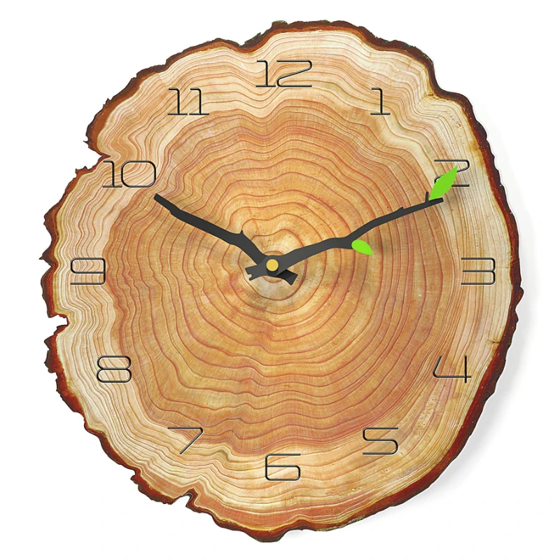 12 Inch Annual Ring Creative Wall Clock Modern Design Retro Country Wood Grain Home Office Cafe Cafe Art Deco Wall Clock
12 Inch Annual Ring Creative Wall Clock Modern Design Retro Country Wood Grain Home Office Cafe Cafe Art Deco Wall Clock