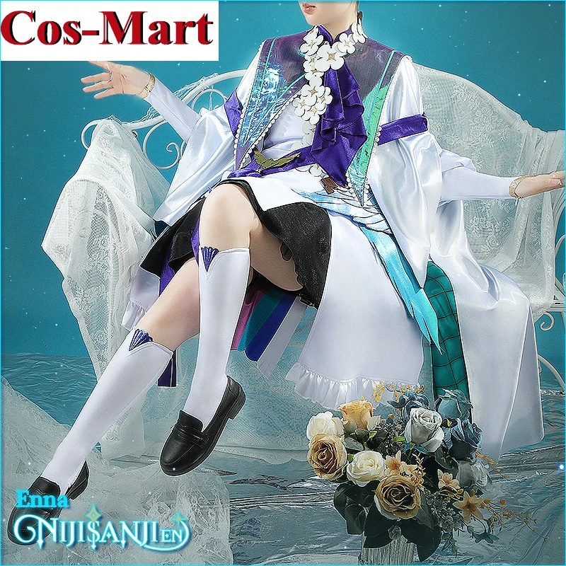 Косплей-костюм косплея Cos-Mart из аниме Vtuber nimisanji IPSTAR Enna Alouette, милая униформа, платье, искусственная кожа, Новинка
Косплей-костюм косплея Cos-Mart из аниме Vtuber nimisanji IPSTAR Enna Alouette, милая униформа, платье, искусственная кожа, Новинка