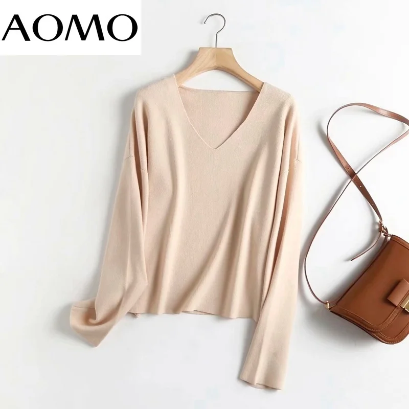 Aomo Sweter Rajut Elegan Kualitas Tinggi Wanita Jumper Leher v Wanita Atasan Cantik 4c26a
Aomo Sweter Rajut Elegan Kualitas Tinggi Wanita Jumper Leher v Wanita Atasan Cantik 4c26a