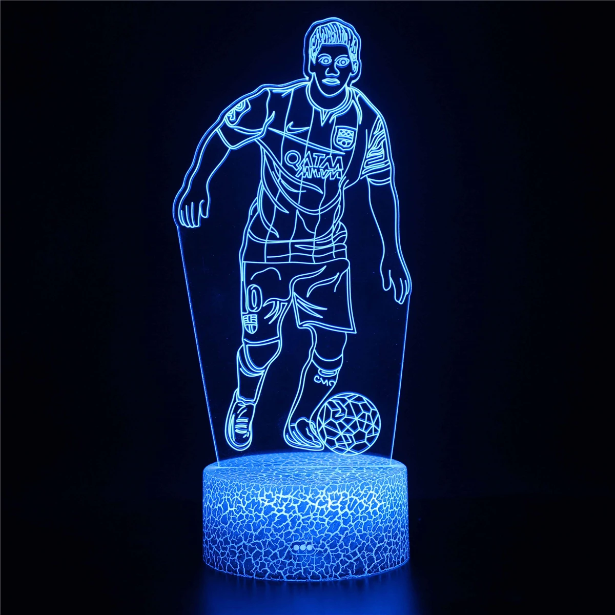 3D лампа в виде футбольного мяча, акриловый светодиодный ночник с USB, неоновая вывеска, лампа, рождественские украшения для дома, спальни, под...
3D лампа в виде футбольного мяча, акриловый светодиодный ночник с USB, неоновая вывеска, лампа, рождественские украшения для дома, спальни, под...