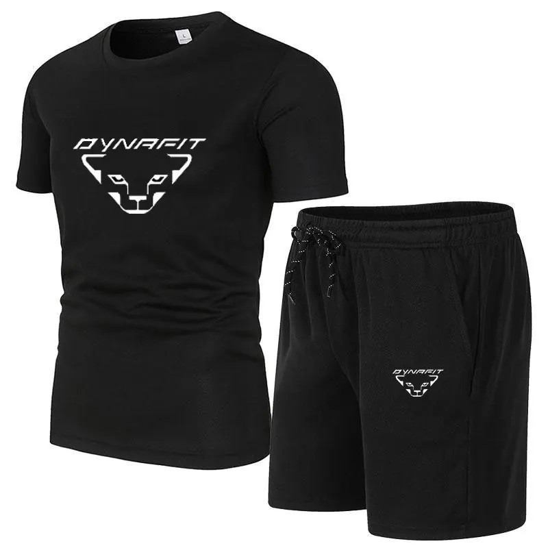 2023 men's two-piece sportswear DYNAFIT short sleeve casual T-shirt and drawstring shorts quick-drying summer breathable men set
2023 men's two-piece sportswear DYNAFIT short sleeve casual T-shirt and drawstring shorts quick-drying summer breathable men set