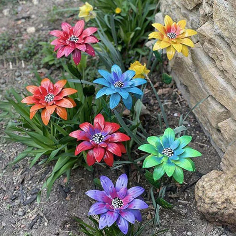 1PC 8 Colors Metal Flowers Garden Stakes Indoor Outdoor Crafts Rustproof Metal Iron Yard Art Lawn Decoration
1PC 8 Colors Metal Flowers Garden Stakes Indoor Outdoor Crafts Rustproof Metal Iron Yard Art Lawn Decoration