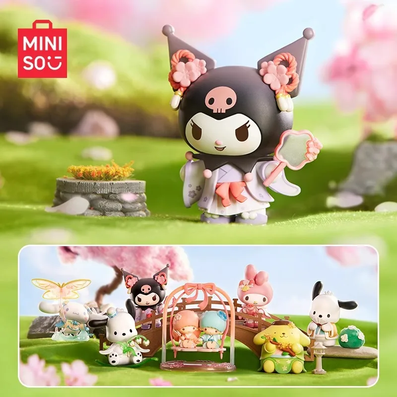 MINISO Sanrio слепая коробка новое платье с римовами и цветами серия орнаментов