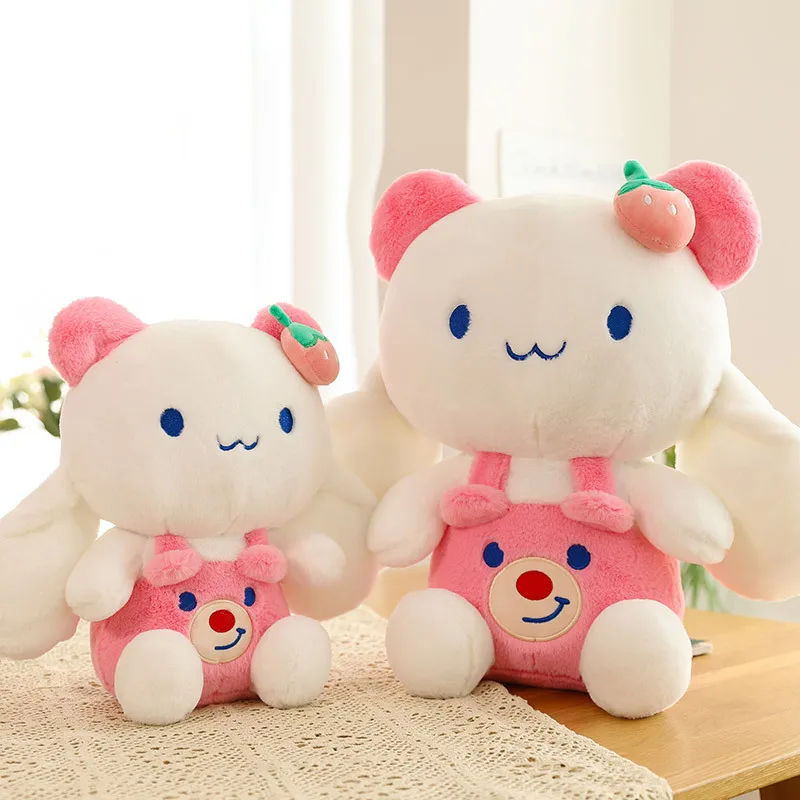 Большая кукла кавайная клубника Cinnamoroll плюшевая игрушка подушка для сна креативное украшение оптовая продажа детский подарок на день рожде...
Большая кукла кавайная клубника Cinnamoroll плюшевая игрушка подушка для сна креативное украшение оптовая продажа детский подарок на день рожде...