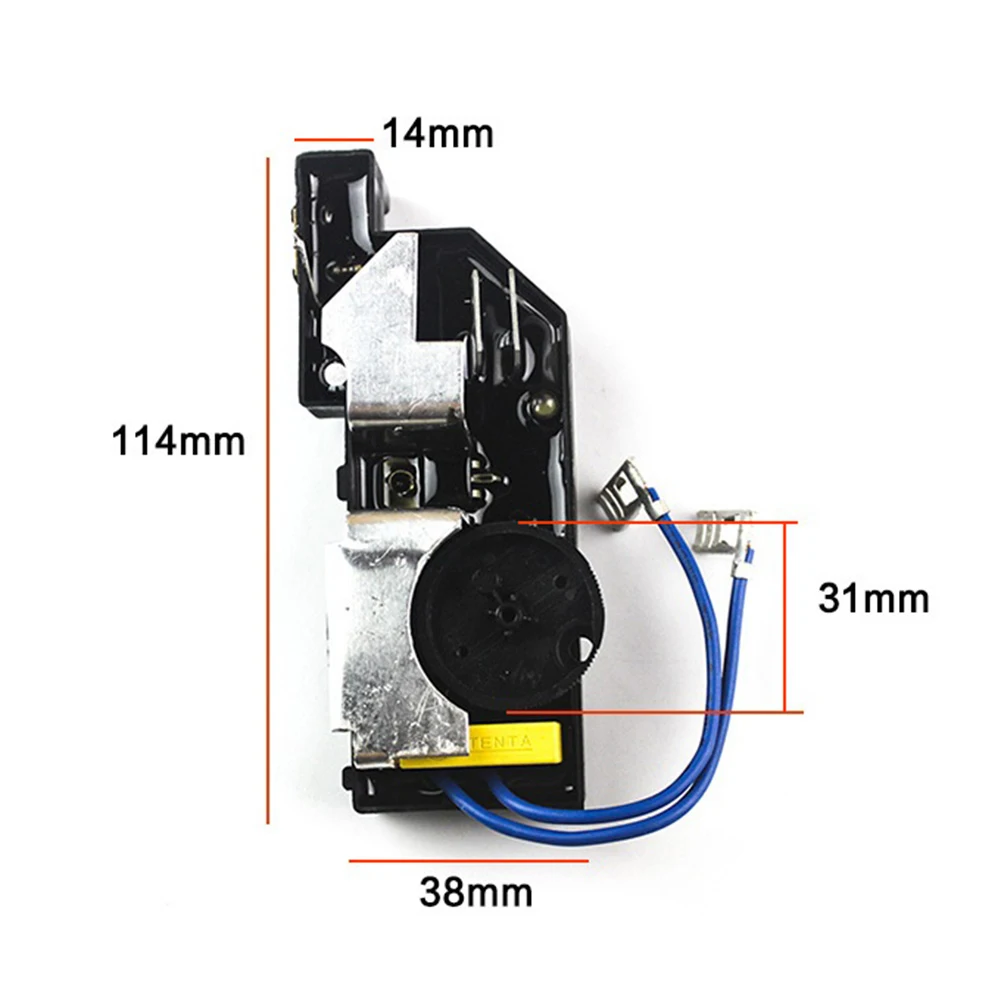 Switch Speed Controller Tools Workshop 0 611 216 703 Black Garden Home Power GBH11DE GBH5/40DCE GSH 10 C GSH 4
Switch Speed Controller Tools Workshop 0 611 216 703 Black Garden Home Power GBH11DE GBH5/40DCE GSH 10 C GSH 4