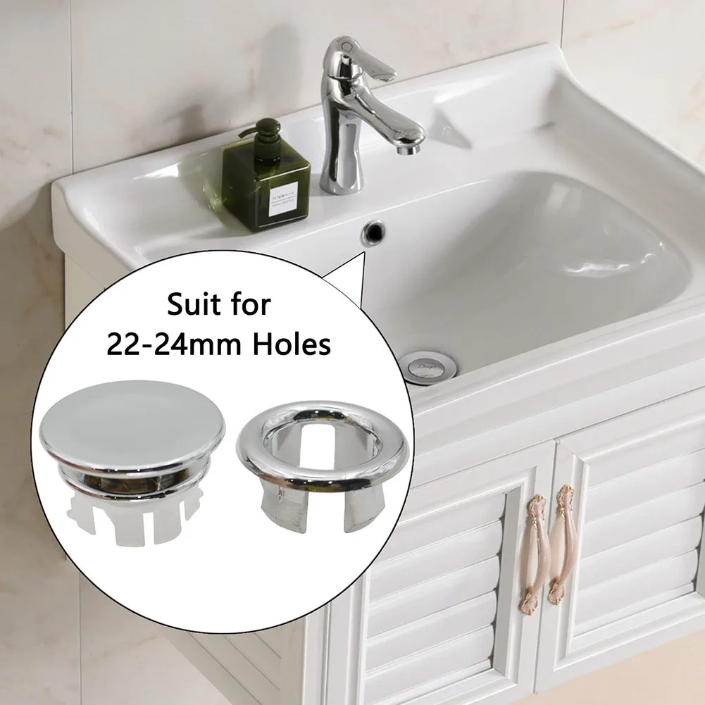 Bathroom Kit Sink Spare Parts Silver 8pc ABS Plastic Basin Chrom Cover Hole Overflow Ring Plugin Round Decorative
Bathroom Kit Sink Spare Parts Silver 8pc ABS Plastic Basin Chrom Cover Hole Overflow Ring Plugin Round Decorative