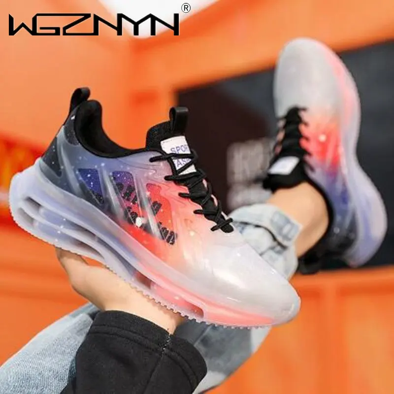 Men's Shoes 2023 New Student Sports Shock-absorbing Running All-match Heightening Luminous Daddy Trendy Shoes Flats Sneakers Men
Men's Shoes 2023 New Student Sports Shock-absorbing Running All-match Heightening Luminous Daddy Trendy Shoes Flats Sneakers Men