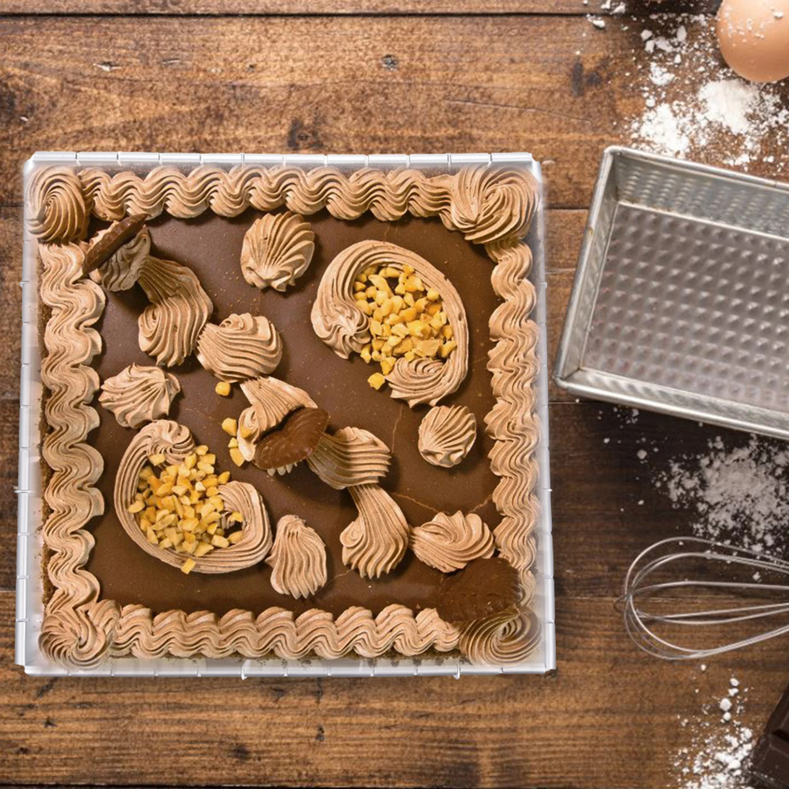 Регулируемая модель, 1-12 дюймов, корректированная форма для торта Battenberg, прямоугольная квадратная форма для чизкейков, кондитерский инструм...
Регулируемая модель, 1-12 дюймов, корректированная форма для торта Battenberg, прямоугольная квадратная форма для чизкейков, кондитерский инструм...