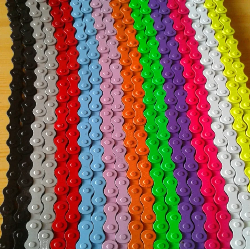 Dead Fly Bicycle Color Chain Bicycle Chain Road Bike Bicycle Dead Fly Single Speed Chain Riding Supplies Accessories
Dead Fly Bicycle Color Chain Bicycle Chain Road Bike Bicycle Dead Fly Single Speed Chain Riding Supplies Accessories