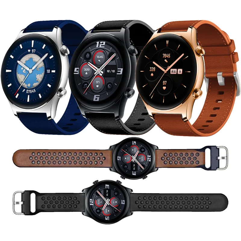 Ремешок кожаный силиконовый для Honor Magic Watch 2 46 мм/GS 3, браслет для часов Huawei Watch GT 2 Pro/GT3 46 мм
Ремешок кожаный силиконовый для Honor Magic Watch 2 46 мм/GS 3, браслет для часов Huawei Watch GT 2 Pro/GT3 46 мм