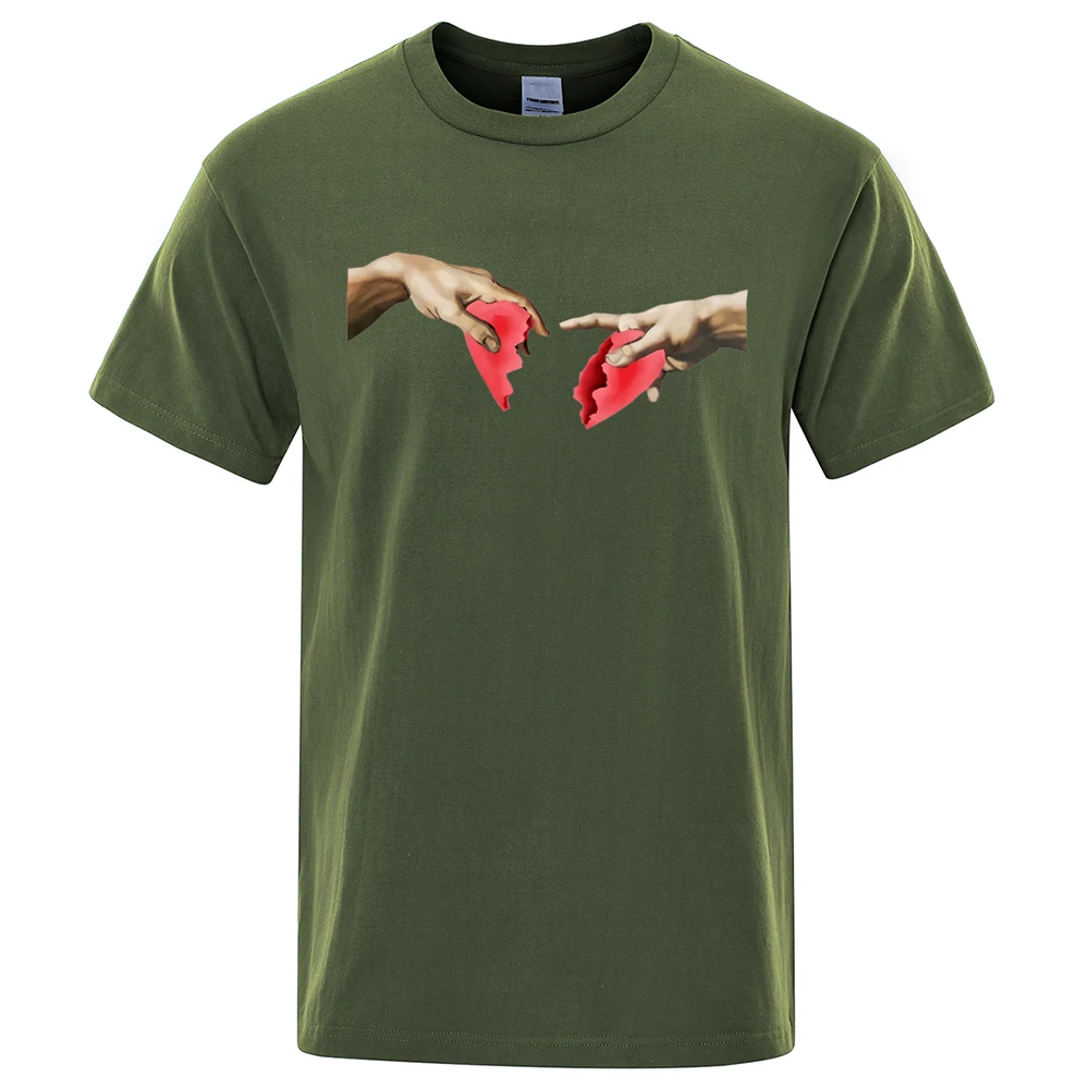 Michelangelo Heartbreak Tshirt Mens Comfortable Cotton T-Shirts Summer Personality Clothes Hip Hop Loose Eco-Friendly T Shirts
Michelangelo Heartbreak Tshirt Mens Comfortable Cotton T-Shirts Summer Personality Clothes Hip Hop Loose Eco-Friendly T Shirts