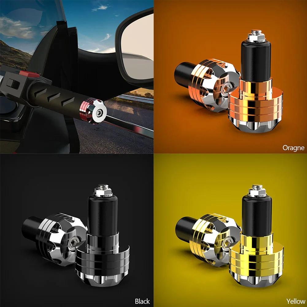 For 16-18mm Handlebar Pair CNC Aluminum Motorcycle Scooter Grips Bar End Cap Plugs Slider Protect Rod & Handle Reducing Damage
For 16-18mm Handlebar Pair CNC Aluminum Motorcycle Scooter Grips Bar End Cap Plugs Slider Protect Rod & Handle Reducing Damage