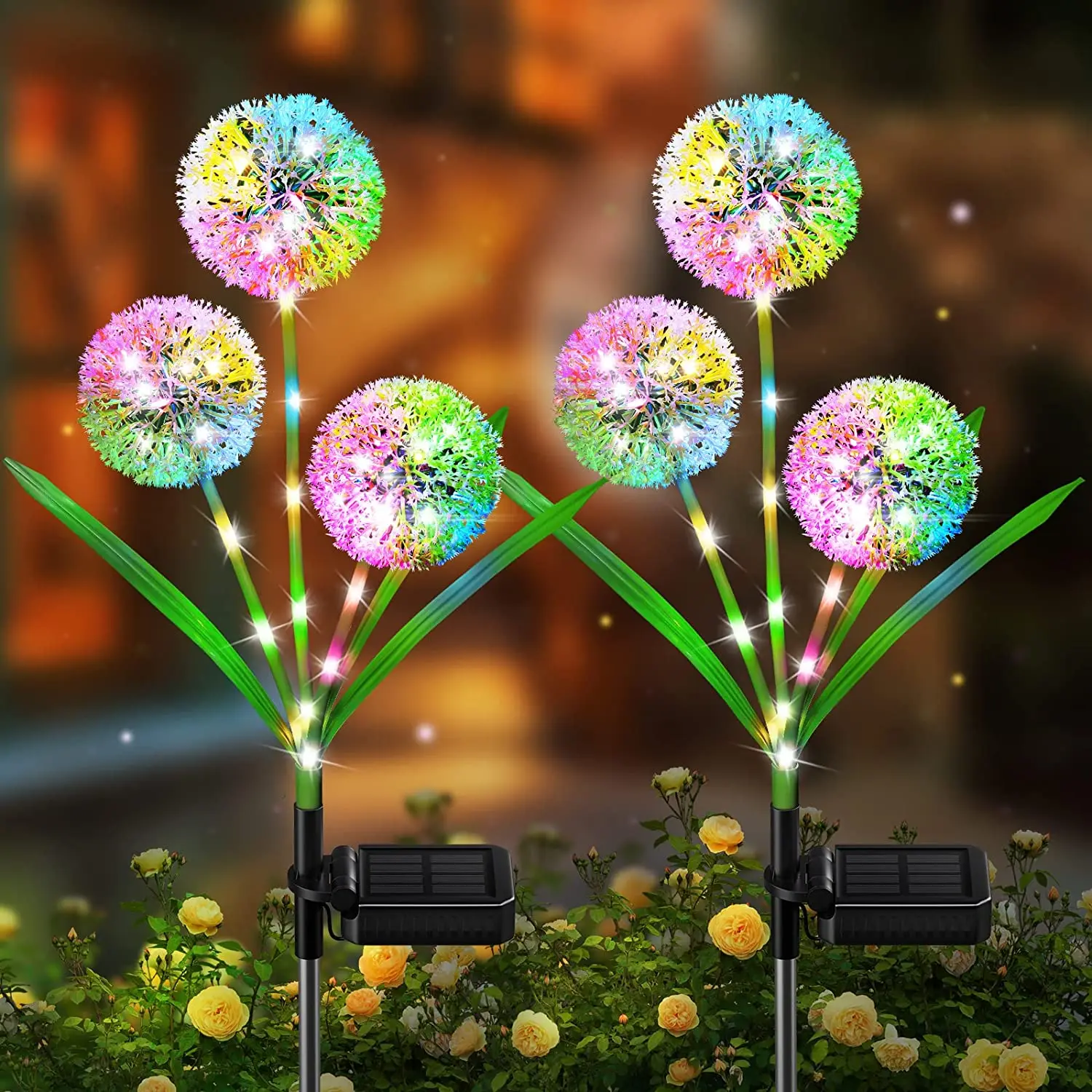 Solar Lights Outdoor Garden Lights Dandelion Lamp Waterproof Solar Flower Lamp Garden Lighting for Patio, Yard, Pathway Decor
Solar Lights Outdoor Garden Lights Dandelion Lamp Waterproof Solar Flower Lamp Garden Lighting for Patio, Yard, Pathway Decor