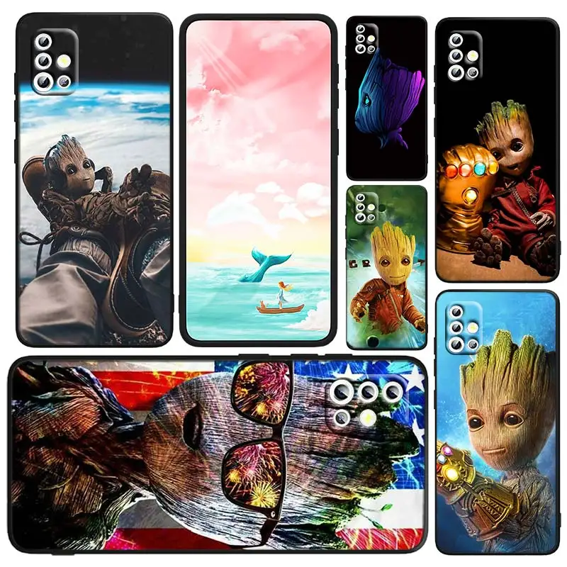 Cool Cartoon Marvel Groot For Samsung Galaxy A23 A73 A71 A53 A52 A51 A33 A32 A22 A03S A03 A02S A31 5G Black Soft TPU Phone Case
Cool Cartoon Marvel Groot For Samsung Galaxy A23 A73 A71 A53 A52 A51 A33 A32 A22 A03S A03 A02S A31 5G Black Soft TPU Phone Case