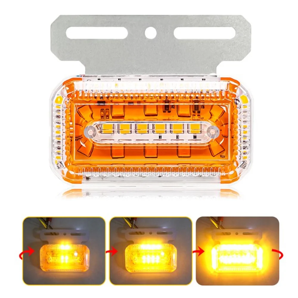 1pc Truck Side Signal Light 24V Truck Turning Light Sidelight Decoration Signal Lamp Lorry Night Warnin Side Lights
1pc Truck Side Signal Light 24V Truck Turning Light Sidelight Decoration Signal Lamp Lorry Night Warnin Side Lights