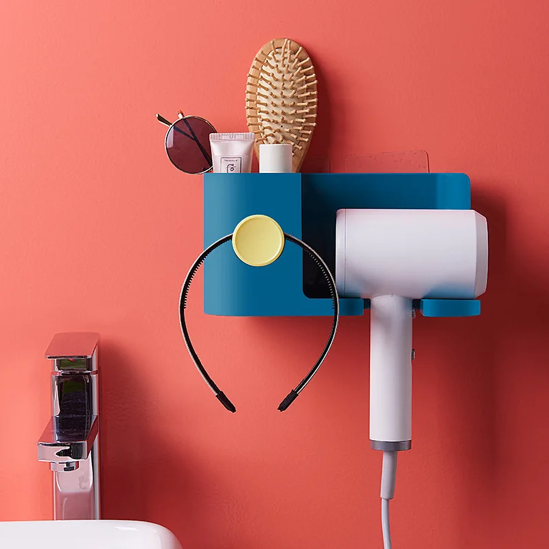 Hair dryer bracket punch-free wall-mounted toilet rack Dyson hair dryer hanger bathroom storage rack wall-mounted 
Hair dryer bracket punch-free wall-mounted toilet rack Dyson hair dryer hanger bathroom storage rack wall-mounted