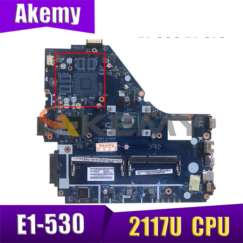Материнская плата для ноутбука Acer ASPIRE E1-530 Z5WE1, с полным тестированием центрального процессора MEQ11.001, NBMEQ11001, 2117U, SR0VQ
Материнская плата для ноутбука Acer ASPIRE E1-530 Z5WE1, с полным тестированием центрального процессора MEQ11.001, NBMEQ11001, 2117U, SR0VQ