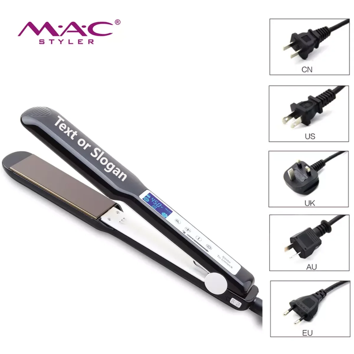 Professional salon hair straighteners Titanium plate low price With collector bag MCH fever available stock
Professional salon hair straighteners Titanium plate low price With collector bag MCH fever available stock